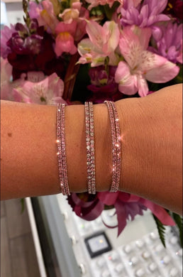 Barbie pink crystal bracelet