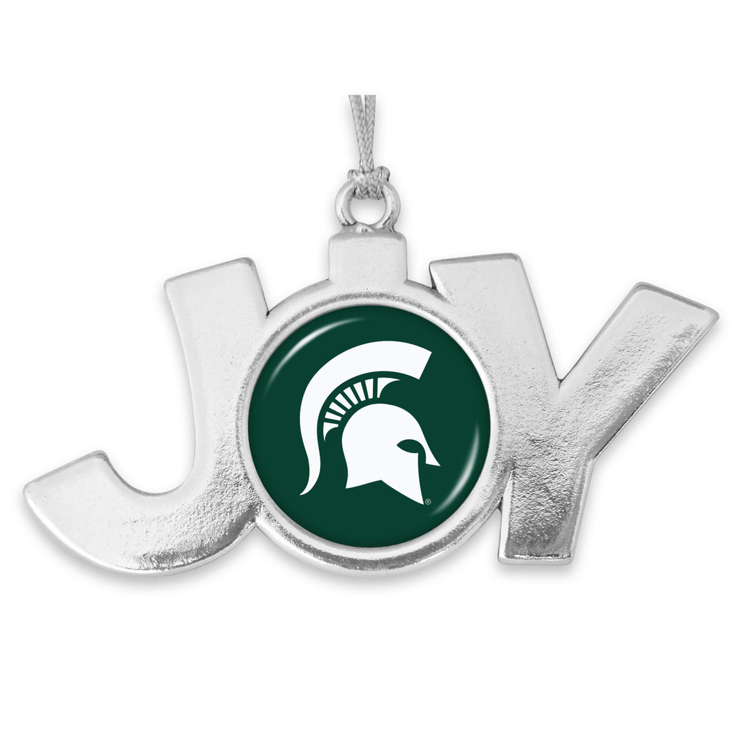 MSU - Joy with Team Logo Ornament