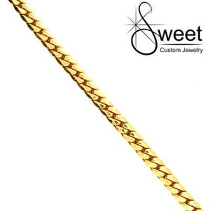 Yellow gold Curb Bracelet