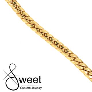 Yellow gold Curb Bracelet