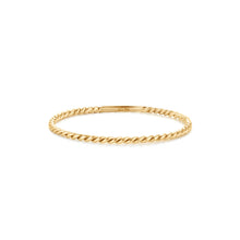 Load image into Gallery viewer, 14kt Rose gold Twist Band