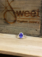 Load image into Gallery viewer, Tanzanite and Diamond Ring