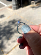 Load image into Gallery viewer, White gold Star Sapphire and Diamond ring