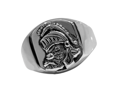 Gruff Spartan Signet Ring