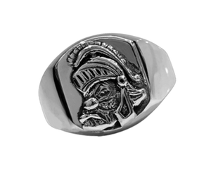 Gruff Spartan Signet Ring